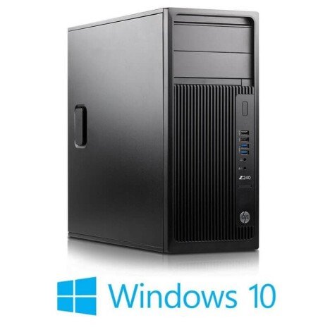 Workstation HP Z240 Tower, i7-7700K, 64GB DDR4, Quadro P2000 5GB, Win 10 Home